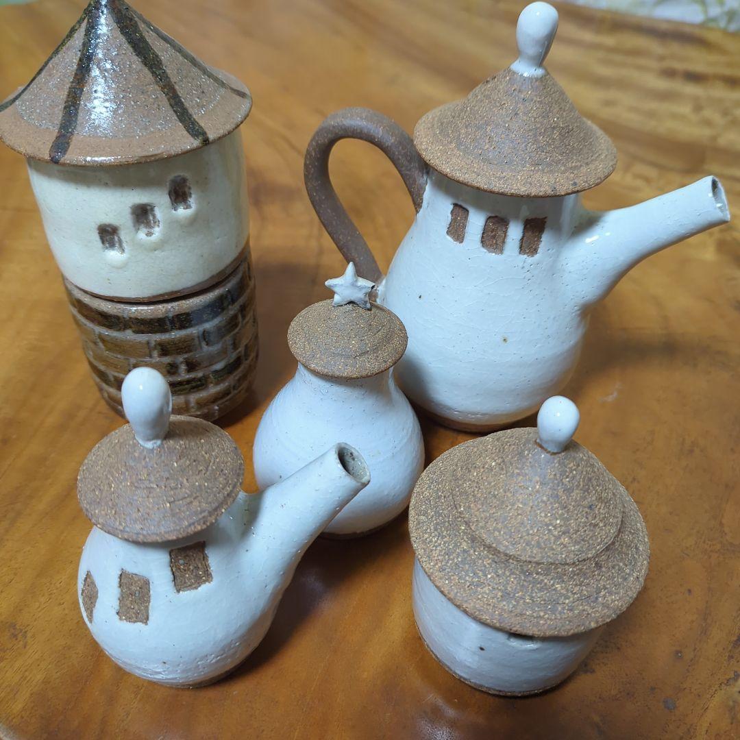 値下❗️キッチンインテリア　置物　陶芸作家作品