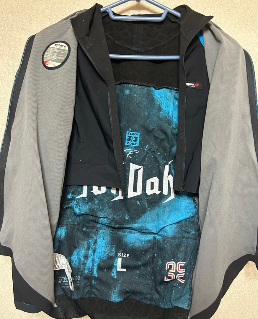 assos epuipe RSウインタージャケット サイズL JohdahL ASSOS BRIGHTFACE_UK