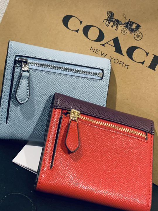 コーチ財布 三折り財布 レディース新商品 (2点)財布 coach
