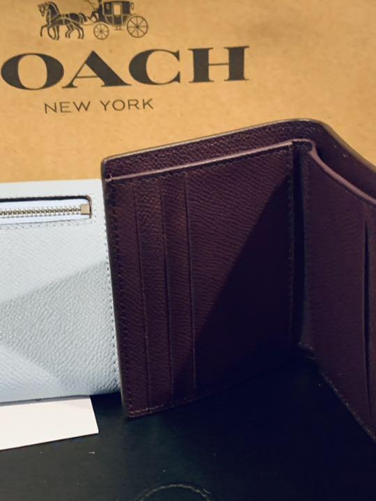 コーチ財布 三折り財布 レディース新商品 (2点)財布 coach