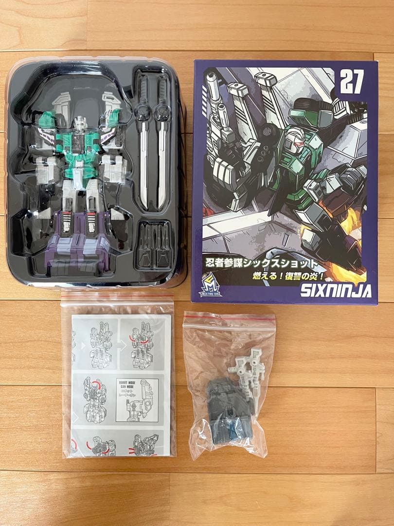 トランスフォーマー　海外版　シックスショット