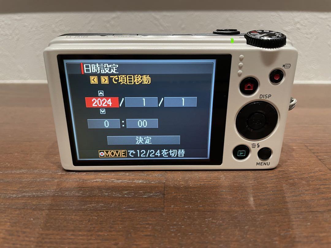 動作確認済み】CASIO EXILIM EX-ZR100 12.5倍ズーム