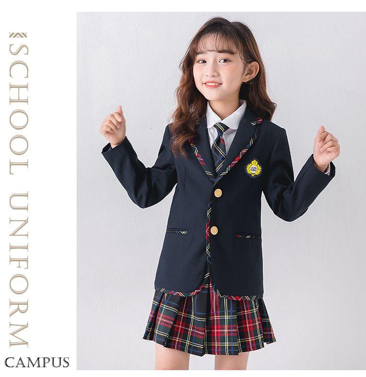 150　赤チェック柄　6点セット　卒業式　可愛いアイドル風