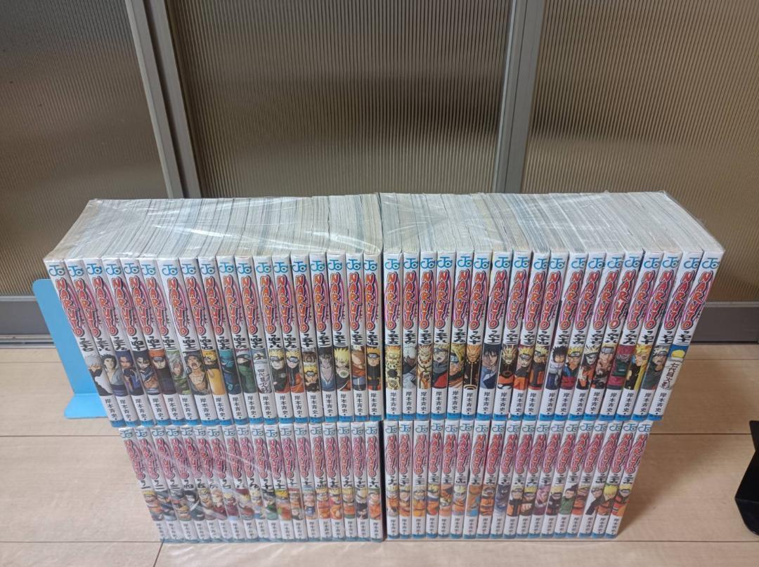 【2025年新作】 初版 帯付き 美品 NARUTO 送料無料 全巻セット 全巻 ナルト 全巻セット