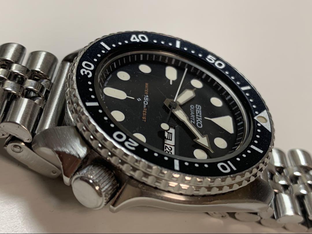 SEIKO クォーツ ダイバーズウォッチ 150m防水