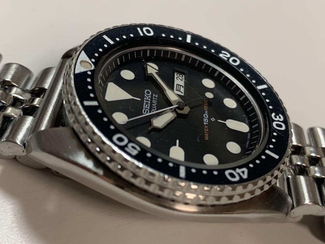 SEIKO クォーツ ダイバーズウォッチ 150m防水