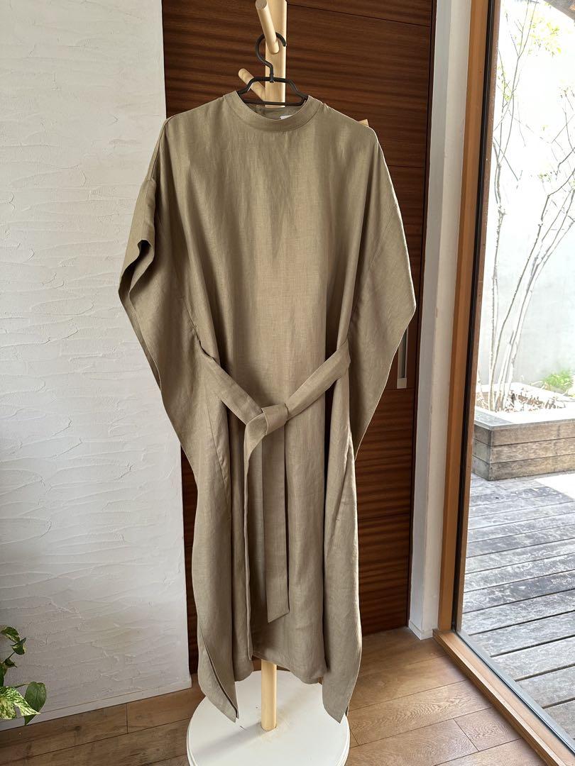 未使用美品　HYKE ハイク リネン ロングワンピース1
