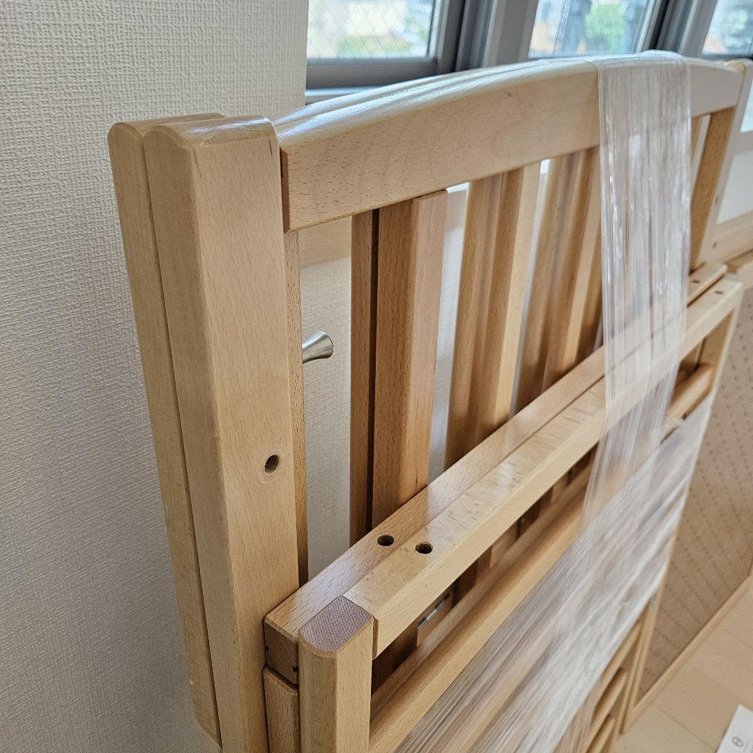 ヤマサキ コンパクトベッド ツーオープン ミニベッド
