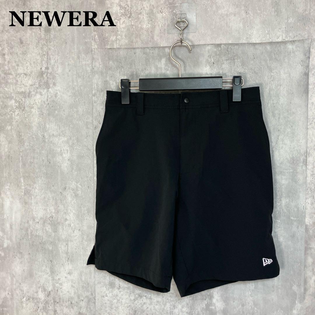 新品 NEWERA ストレッチナイロン ショートパンツ M