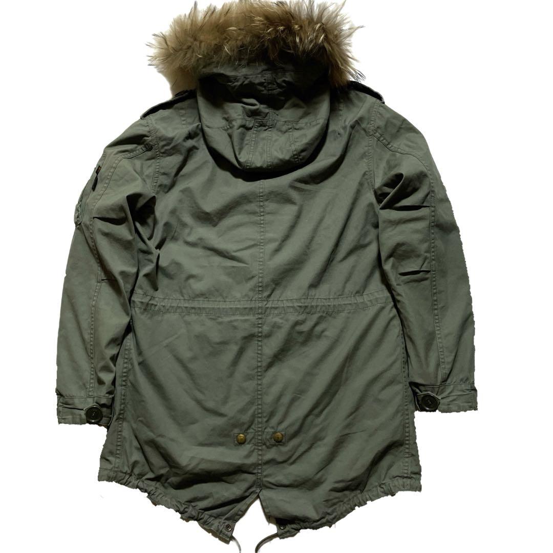 希少　アルファ×TMT モッズコート M51 ライナー付き グリーン　Mサイズ