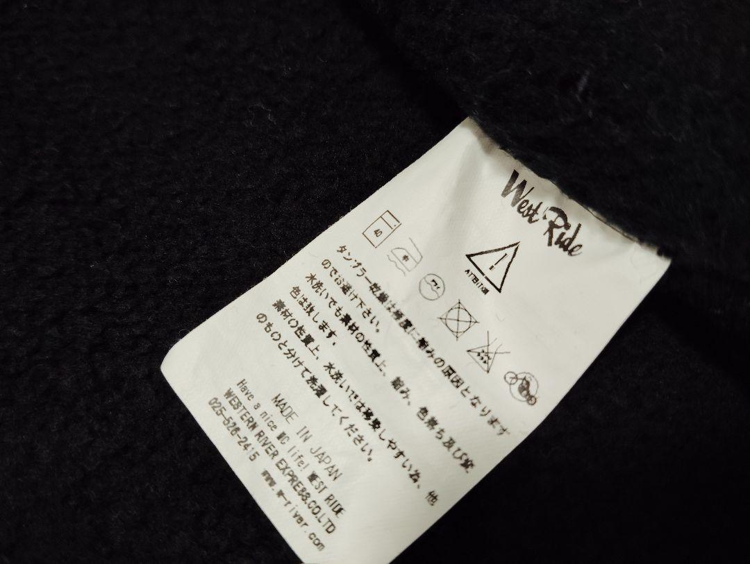 ウエストライド スウェット カーディガン 厚手 ヘビーオンス SIZE 38