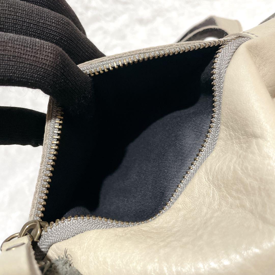 alto. リュック　バックパック　オールレザー　2way フラップ　ベージュ
