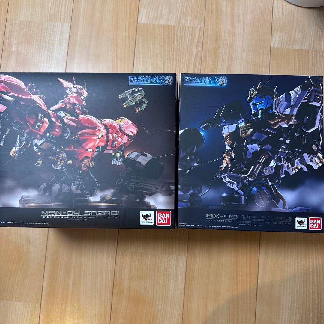 超豪華2点セット】FORMANIA EX νガンダム & サザビー - メルカリ