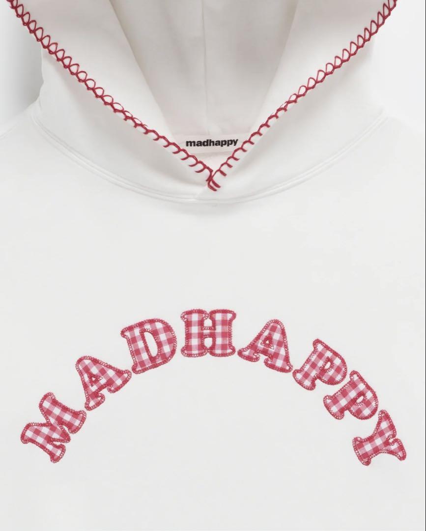 沸騰ブラドン Madhappy 極美品 マッドハッピー XS パーカー ギンガムチェック トップス