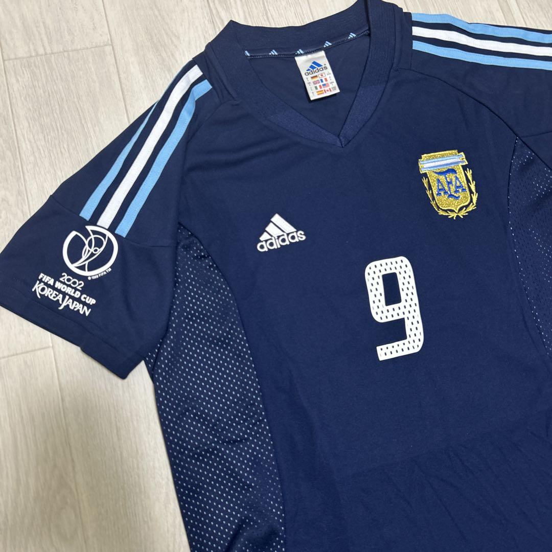 2002W杯アルゼンチン代表レプリカユニフォーム　#9 バティストゥータ