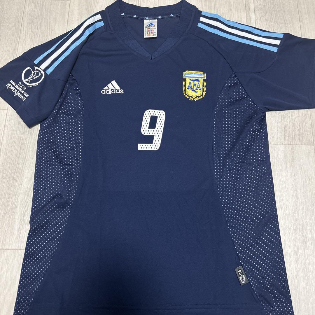 2002W杯アルゼンチン代表レプリカユニフォーム　#9 バティストゥータ