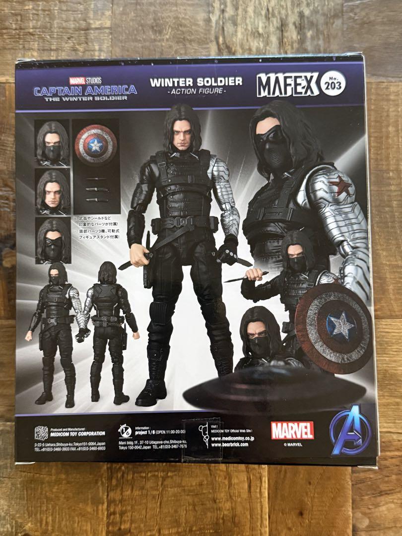 MAFEX winter soldier バッキー