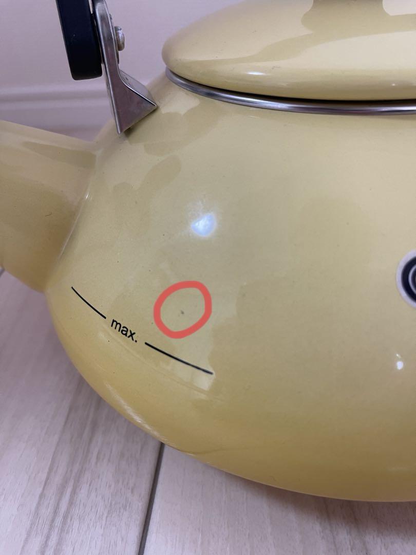 LE CREUSET イエローやかん