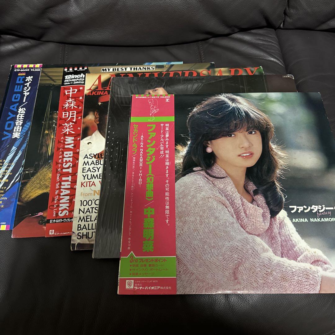 中森明菜レコード10枚セット