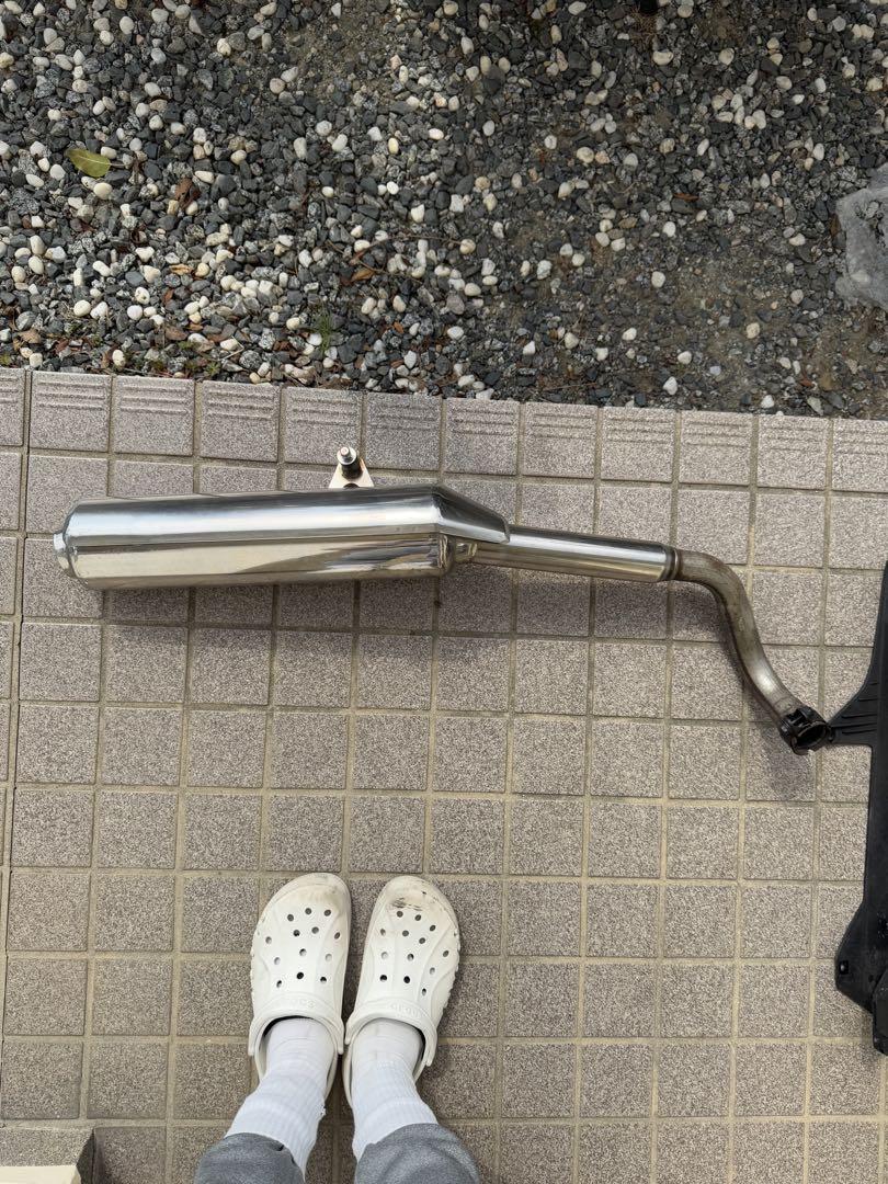 ホーネット250 純正マフラー パーツ