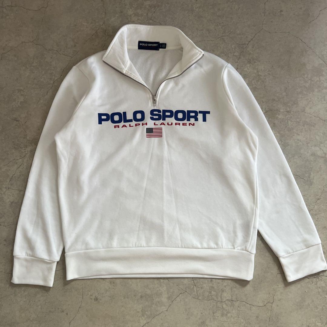 POLO SPORT ポロスポーツ　ハーフジップ　スウェット　トレーナー