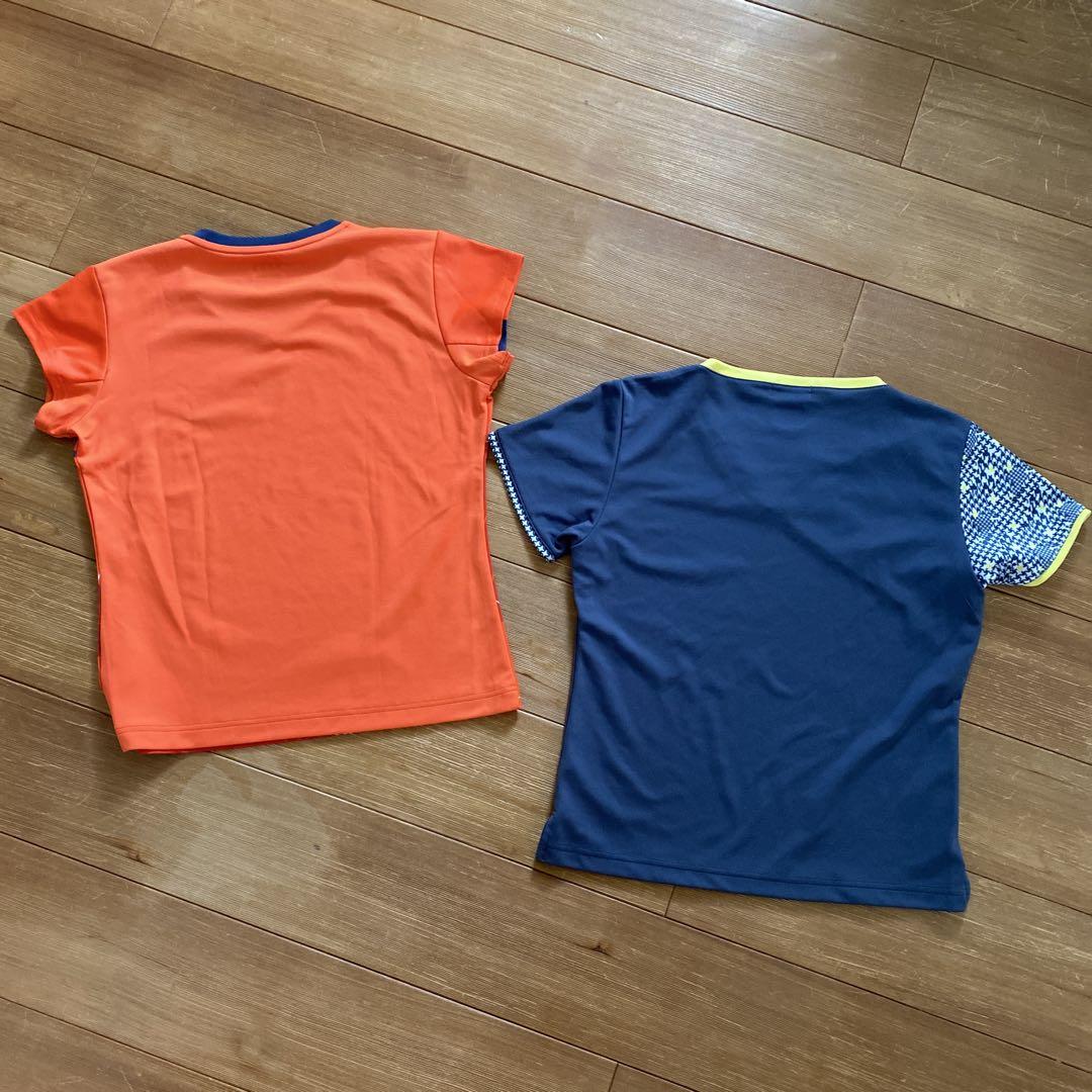YONEX バドミントンシャツ Lサイズ　② YONEX バドミントンシャツ Lサイズ 2枚セット - メルカリ