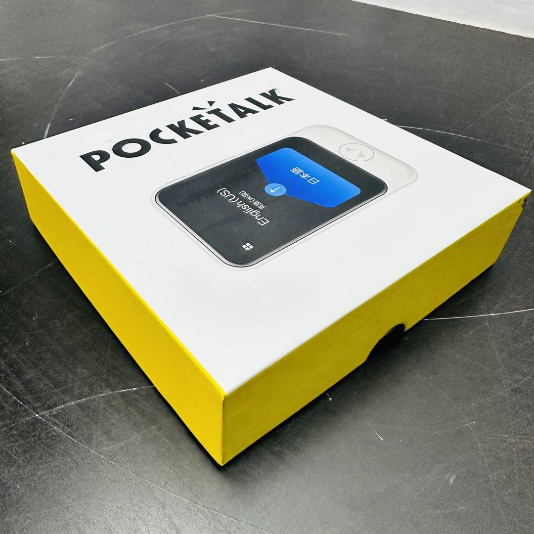 POCKETALK S ホワイト　ポケトークs 翻訳機