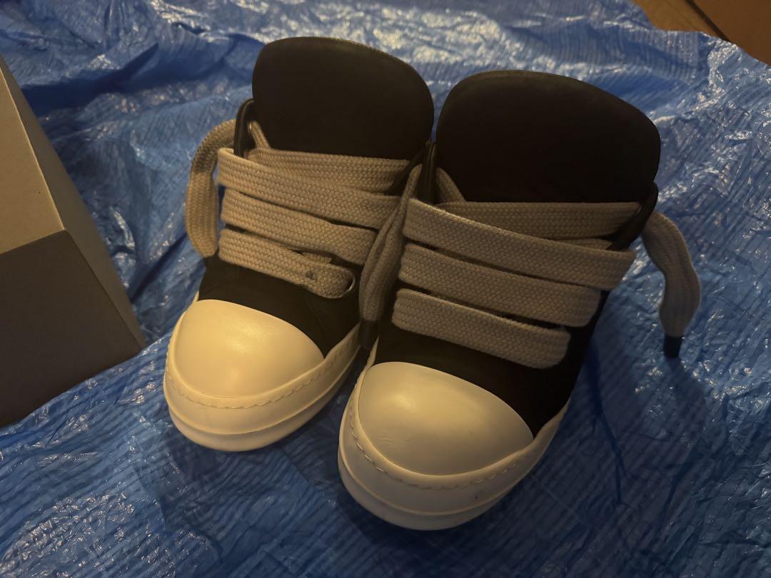 【ours着用】rick owens jumbo lace スニーカー