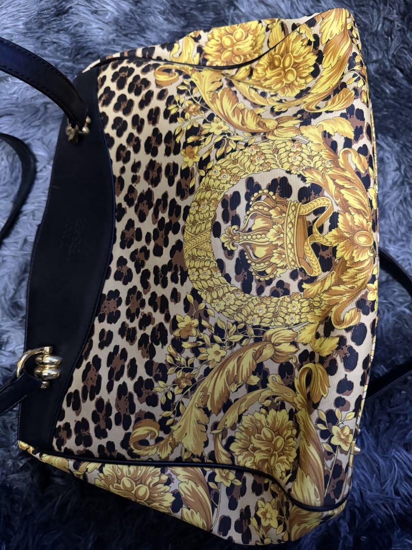 公式通販サイト - ファッション 通販 GIANNI VERSACE ヒョウ柄ハンドバッグ バッグ