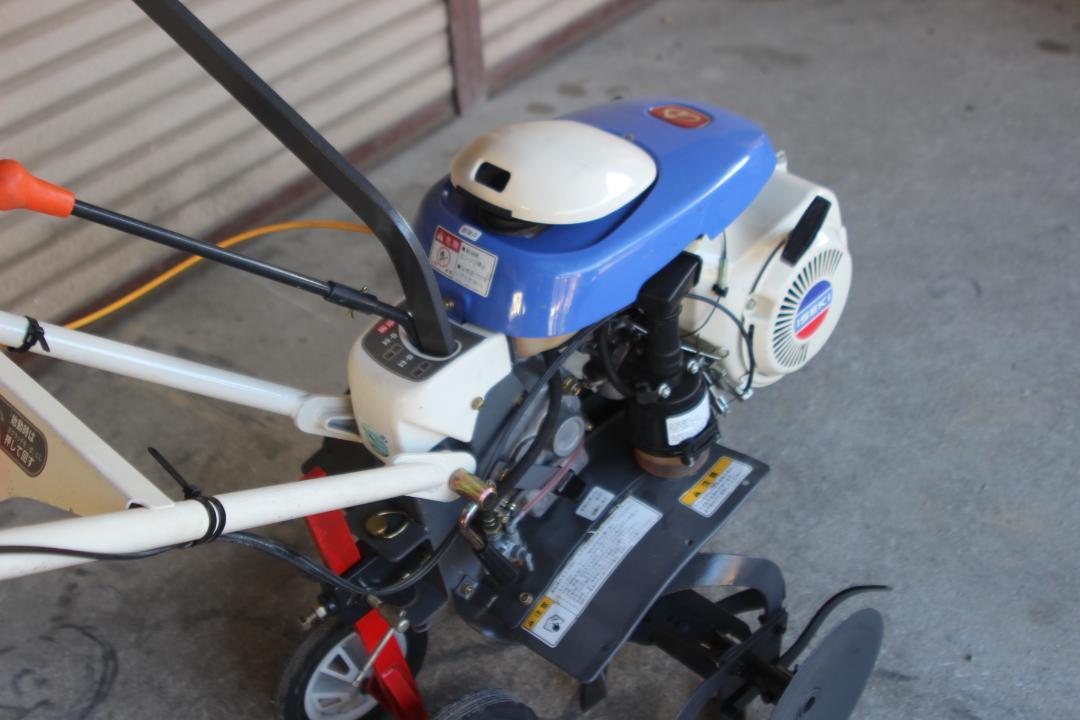 管理機/耕運機　イセキ　KM40　移動輪付き　力強い