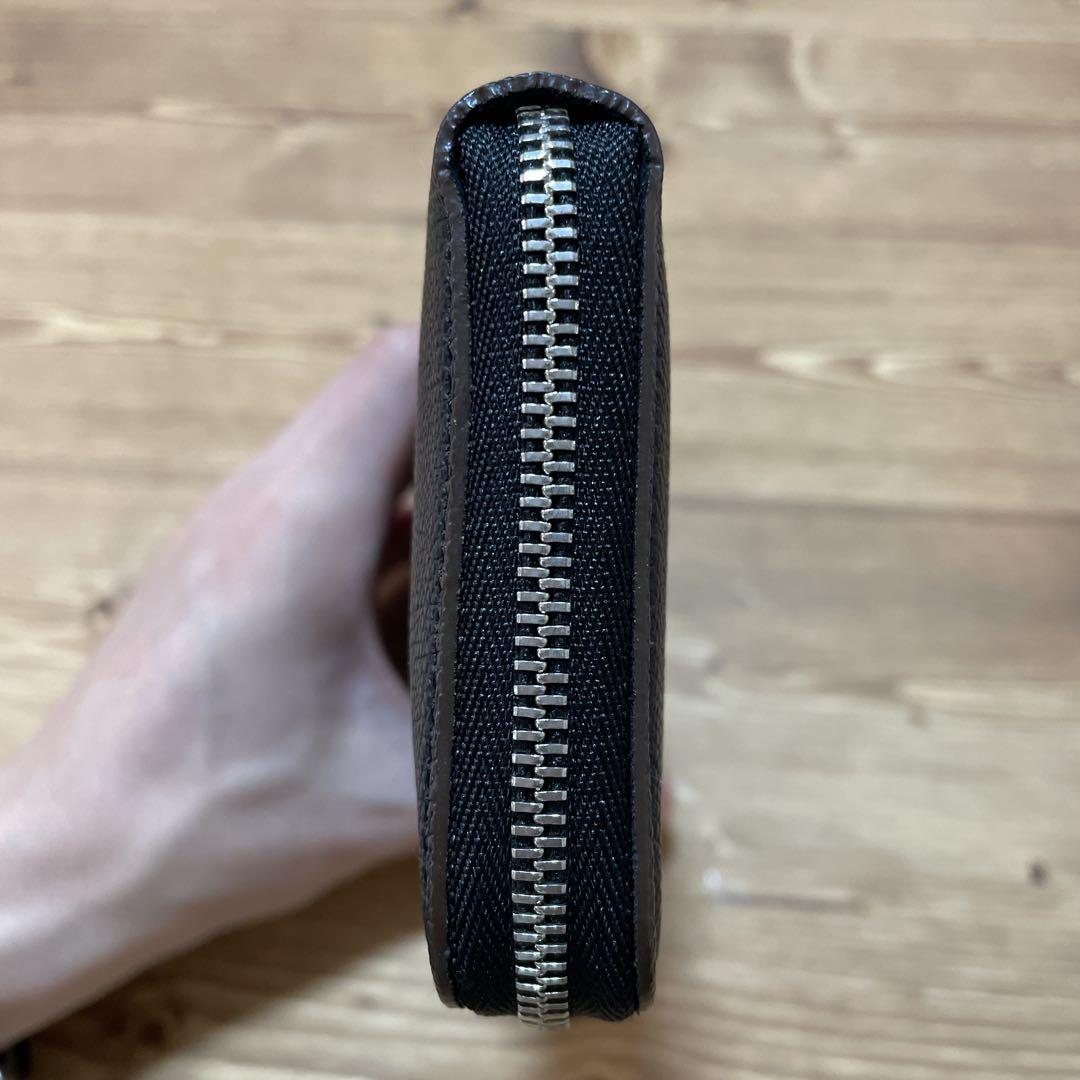 SIN SIN 黒 レザー 長財布