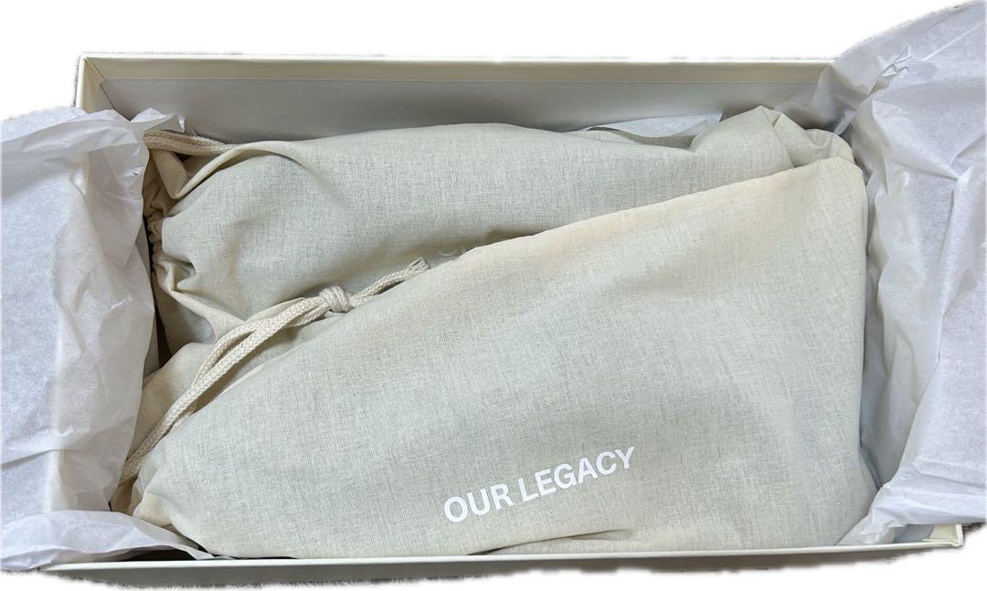 靴 OUR LEGACY KLOVE \"BLACK LEATHER\"
