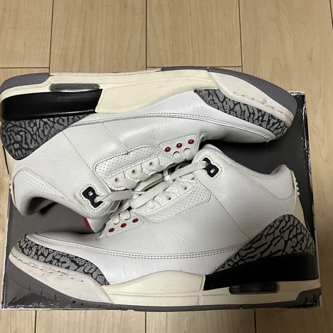 ジョーダン３　ホワイトセメント Nike Air Jordan 3 Retro “White Cement Reimagined”が国内5月9