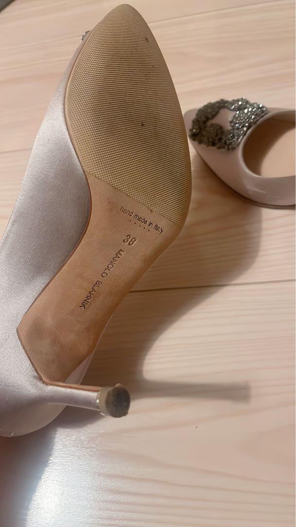 MANOLO BLAHNIK マノロブラニク　ハンギシ　フラット　パンプス