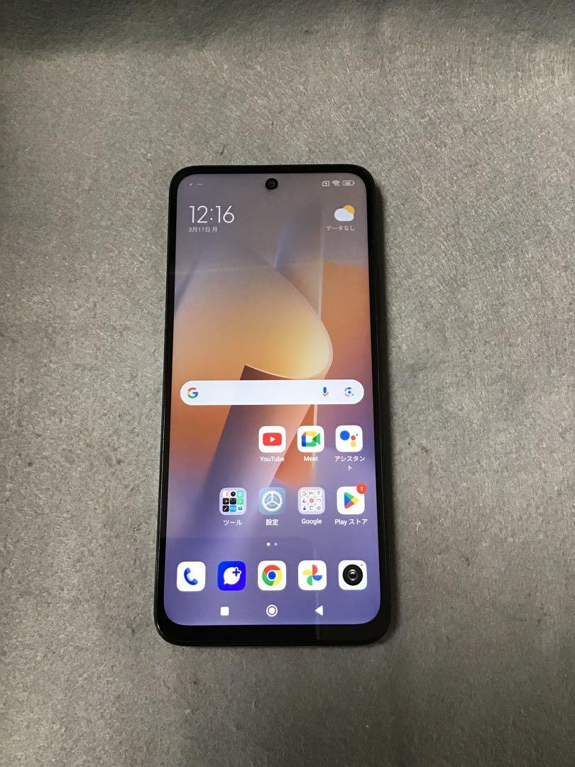 美品　国内版　SIMフリー　Xiaomi Redmi12 5G 128GB