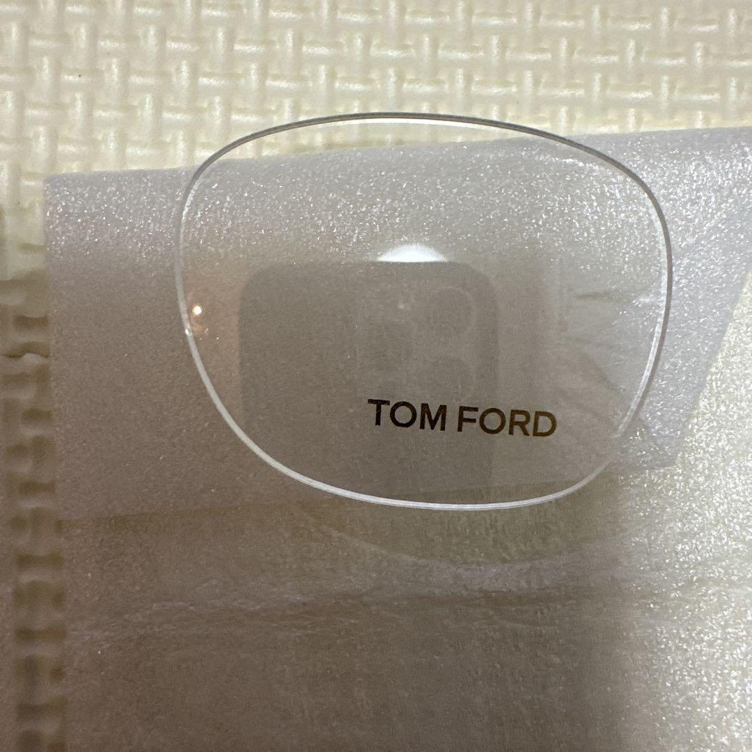 TOM FORD サングラス TF 0001 黒 青レンズ ケース付き