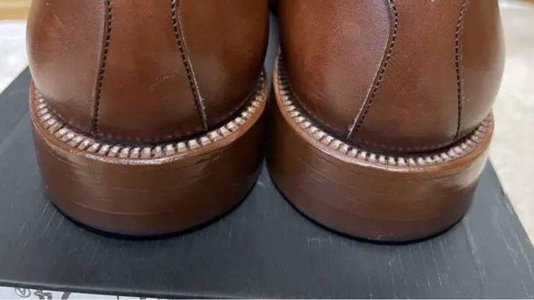 【美品】SCOTCH GRAIN  スコッチグレイン　24.5 EEE ブラウン_画像1
