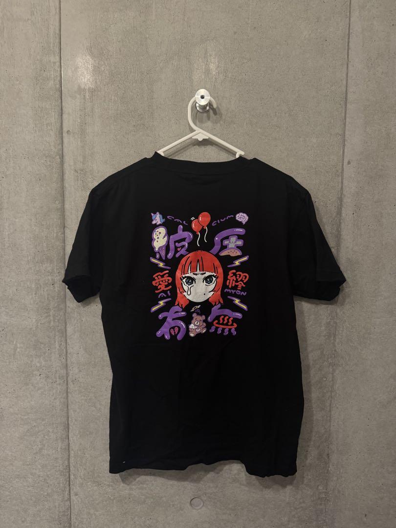 AIM ブラック Tシャツ Mサイズ キャラクターデザイン