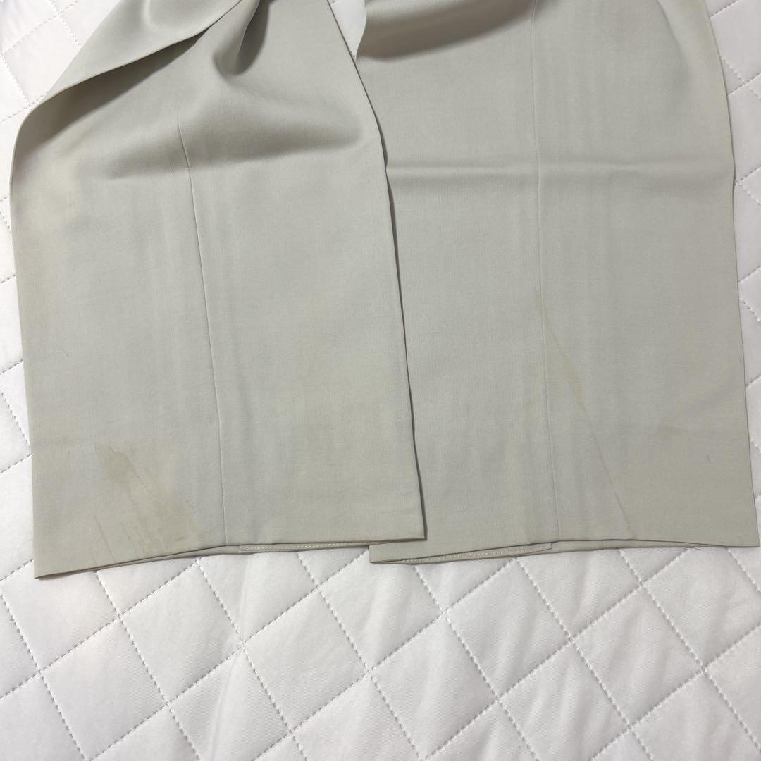 パンツ giorgio armani silk slacks beige (46)