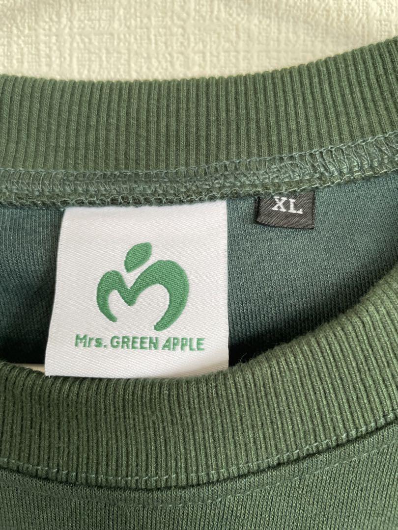 【2025春夏新色】 Mrs. スウェット 対バン APPLE GREEN ミュージシャン