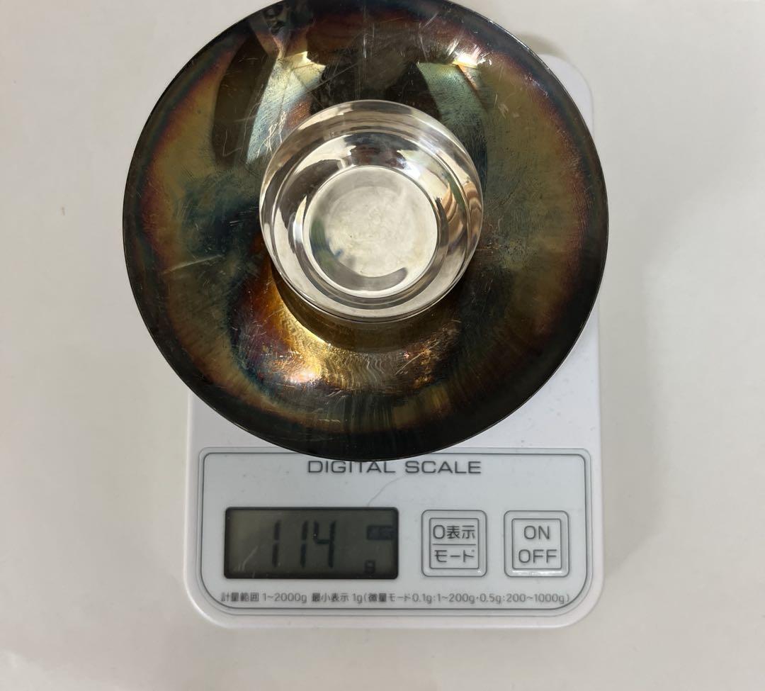 純銀　銀杯