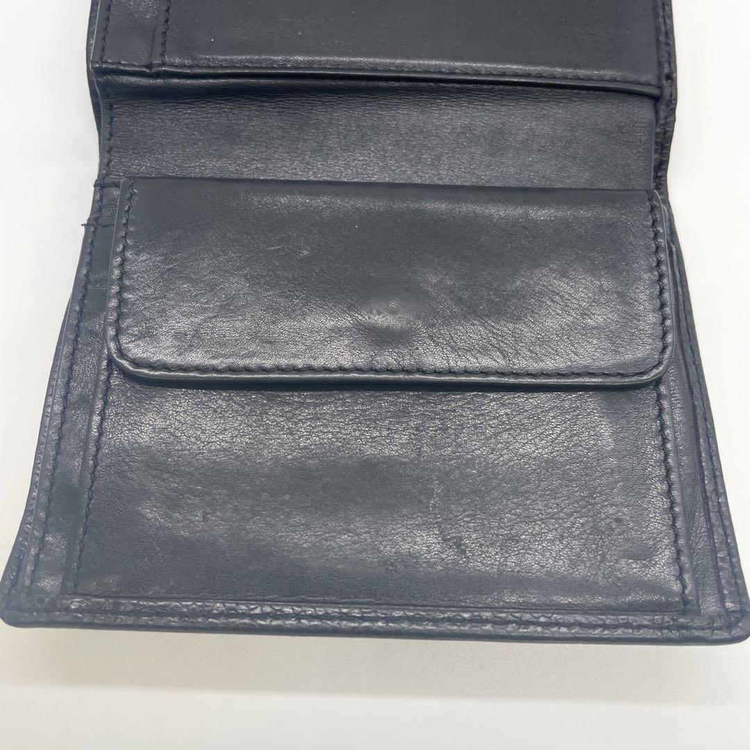 CHANEL マトラッセ折り財布 ブラック