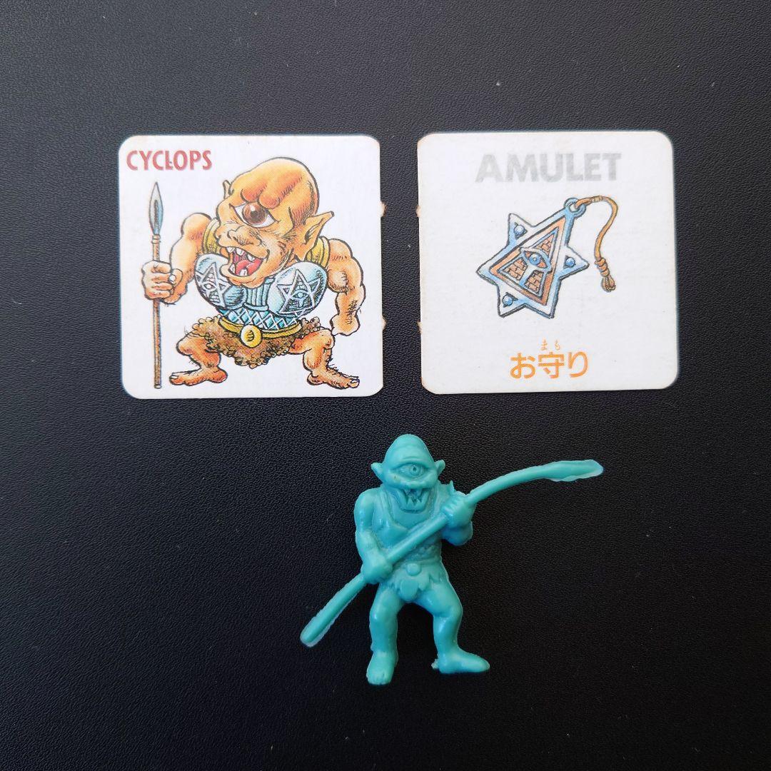 希少】ネクロスの要塞 第1弾サイクロプス カード付 当時物 消しゴム
