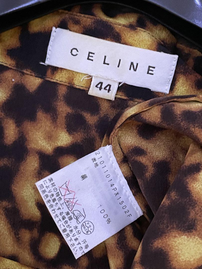 CELINE セリーヌ　シルクシャツ　セリーヌブラウス　フランス製
