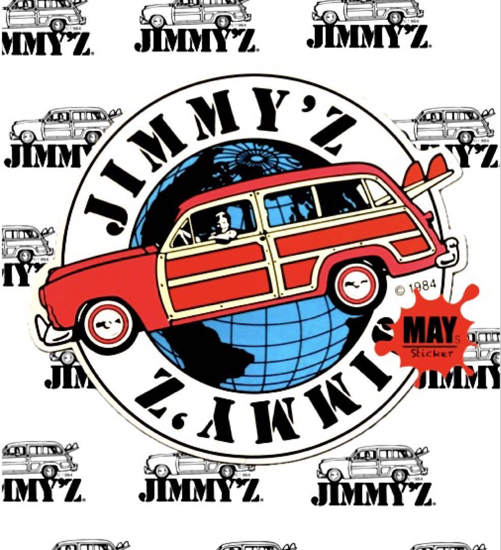 80'sオールドスケート＆サーフ【JIMMY'Z】ビンテージステッカー