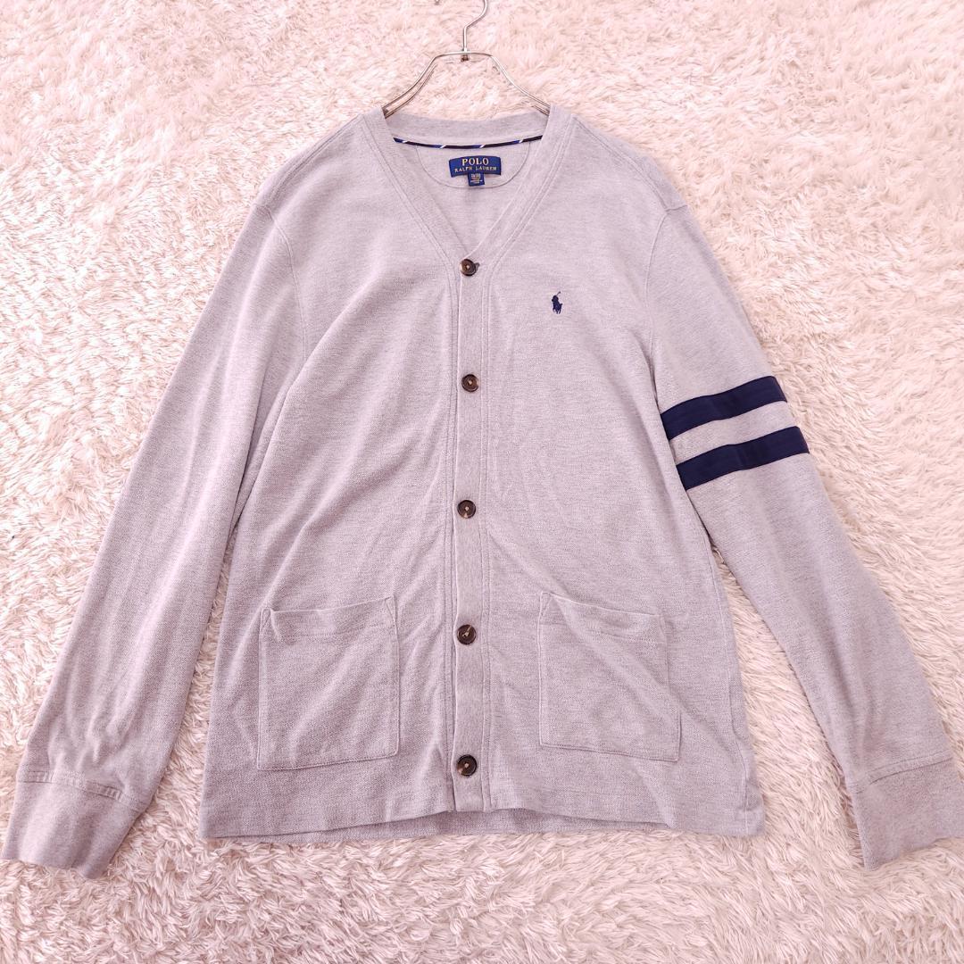 POLO RALPH LAUREN　カーディガン　コットン100%　ポニー　XL