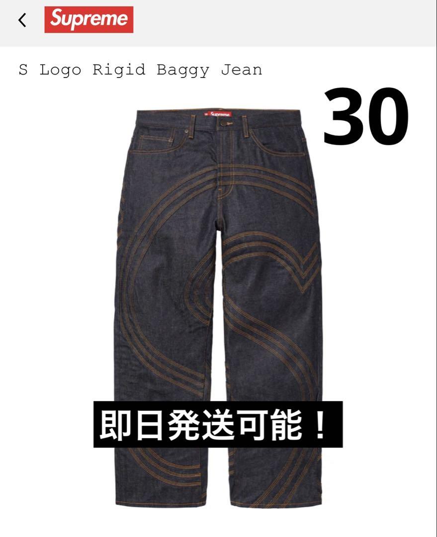 パンツ 25SS Supreme S Logo Rigid Baggy Jean Supreme S Logo Rigid Baggy Jean (SS25) - $268