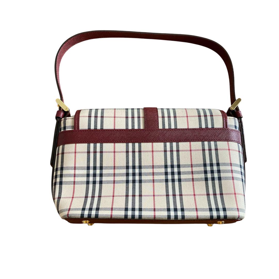 Burberry チェック柄 ハンドバッグ