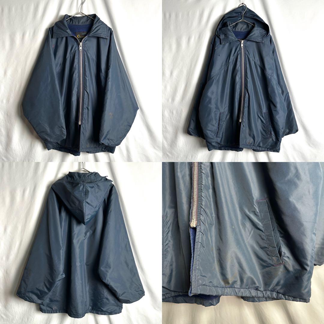 70s Champion ナイロン ジャケット ビッグサイズ ボロ
