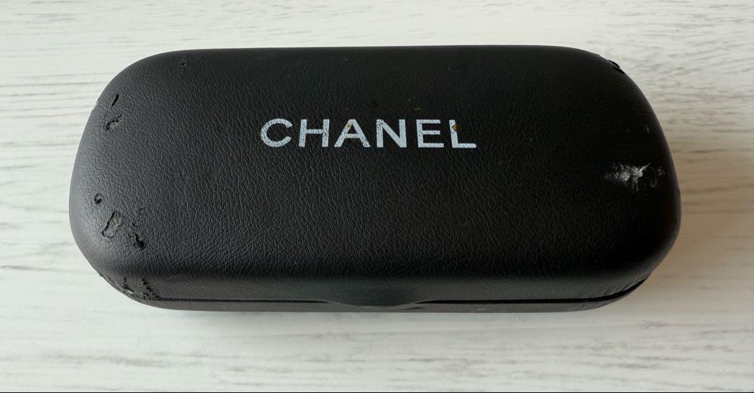CHANEL ラウンドサングラス ブラウン